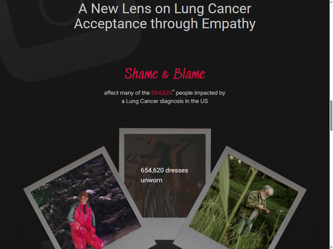 Screenshot of lungcanceracceptance.com