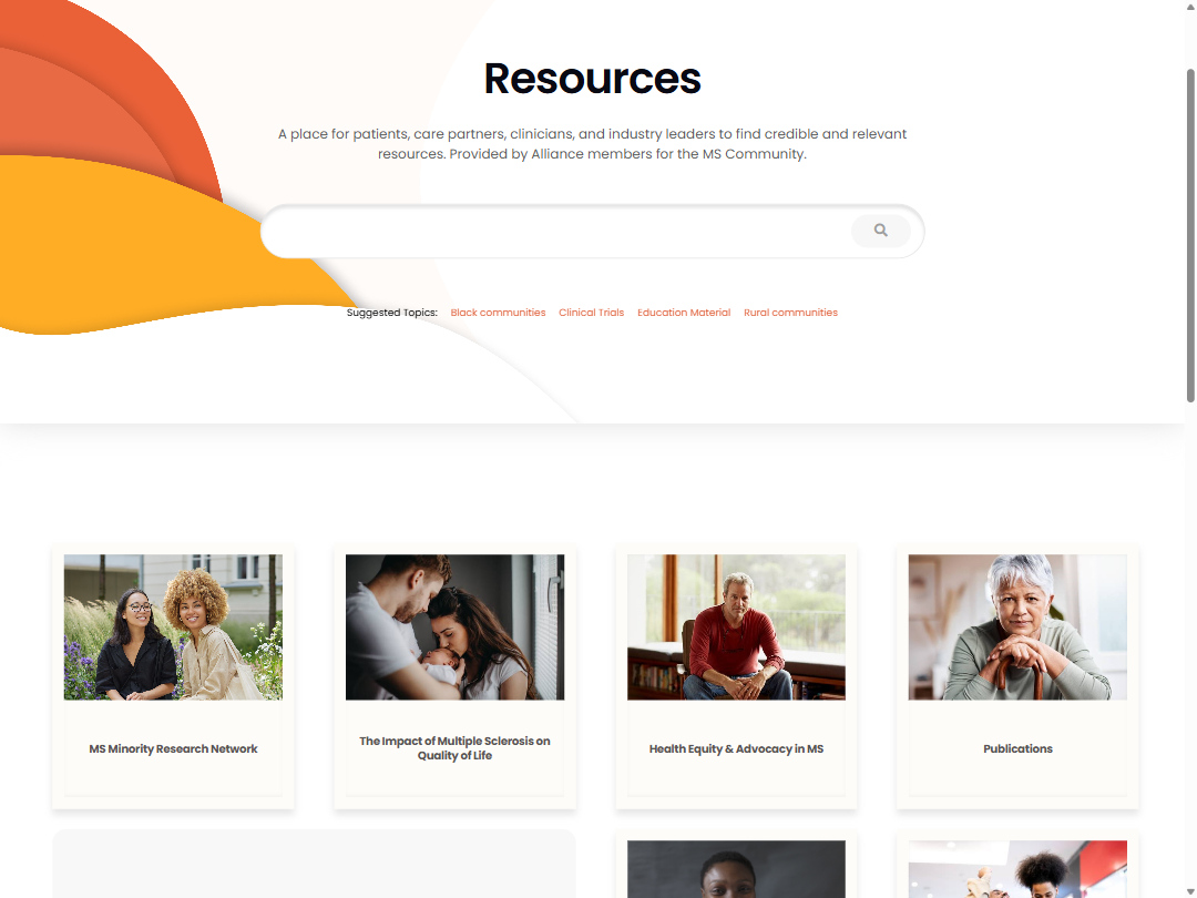 Screenshot of mshealthequityalliance.com